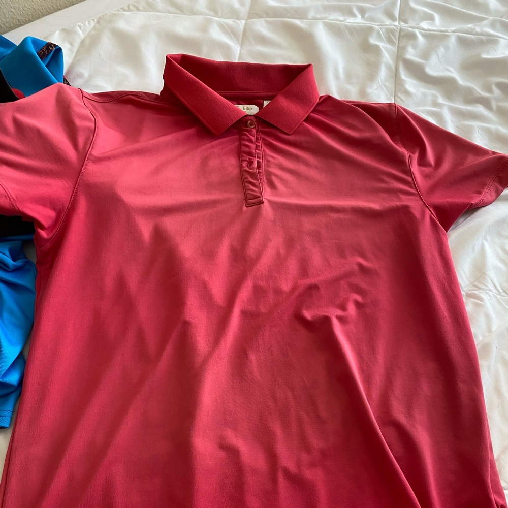 Kartel Elle pink golf polo